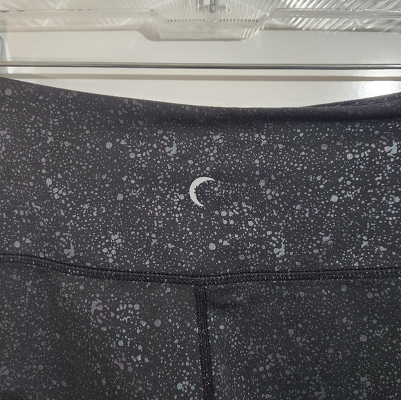 2 Pair Womens ZIYA Teal and Black Leggings, Size 6-8 - Picture 5 of 13